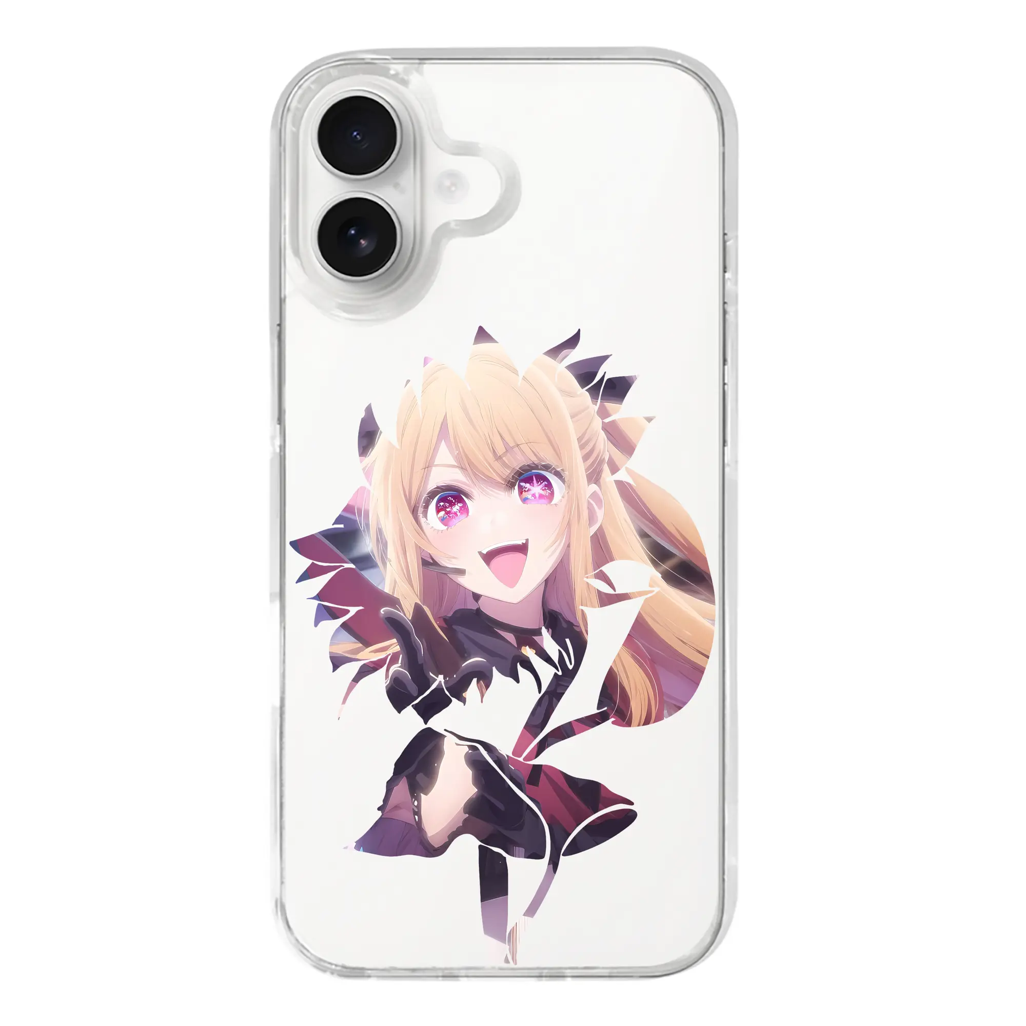 推しの子 グッズ,星野ルビー - iPhone 17シリーズ 透明スマホケース – 薄型・耐衝撃・精密フィット保護カバー